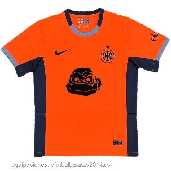 Nuevo Tailandia 3ª Camiseta Inter Milan 23/24 I Naranja Baratas